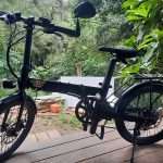 Vélo électrique pliant